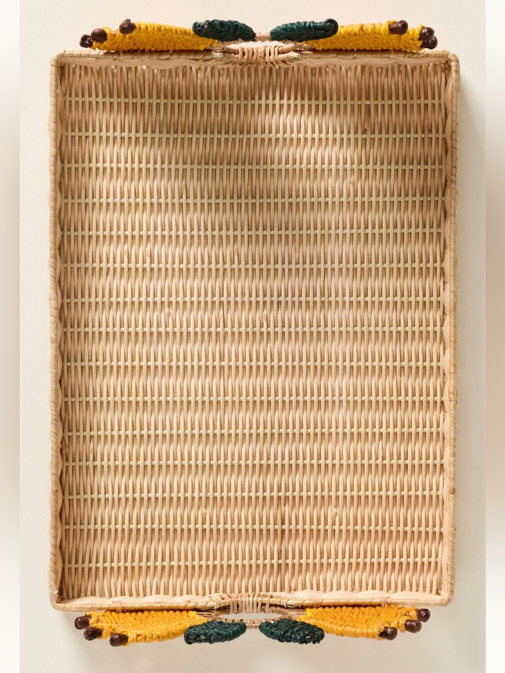 NWT Farm Rio x Anthropologie Tray in Natural